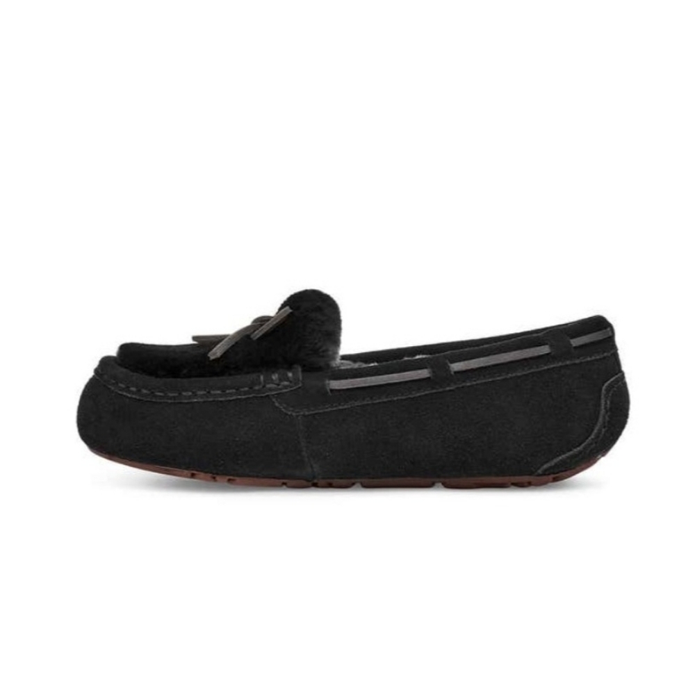 UGG Women's Dakota Fluff Black - Picture 4 of 7